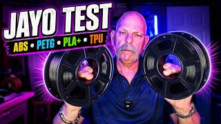 I Tested JAYO ABS, PETG, PLA+ & TPU — Real Filament Data