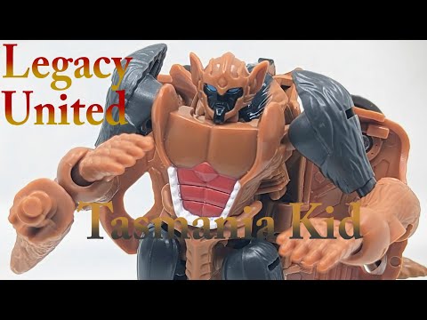 Chuck's Reviews Transformers Legacy United Tasmania Kid