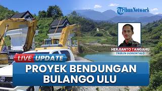 Proyek Pengendali Banjir di Gorontalo Dikebut, PSN Bulango Ulu Ditinjau Gubernur & Rusli Habibie