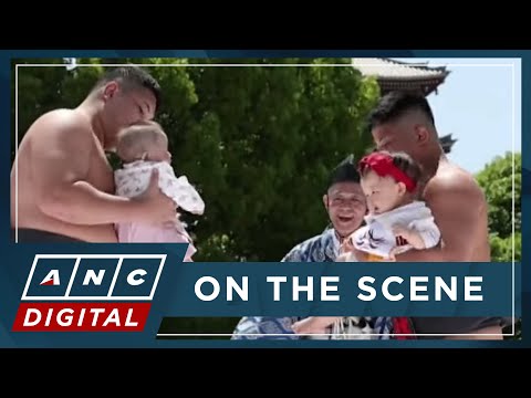 100 crying face off for first to cry at annual sumo festival in Tokyo temple ANC