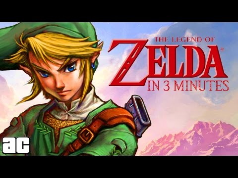Legend of Zelda ENTIRE Storyline in 3 Minutes (Zelda Cartoon Animation)