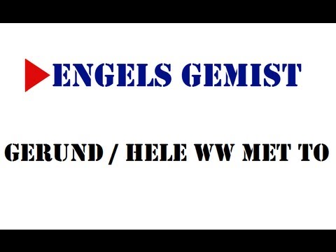 Gerund hele ww