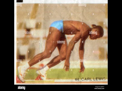 Carl Lewis wins the 200 meter test with a mark of 20"09 (-0.4) ahead of Calvin Smith 20"24 Berlin87.