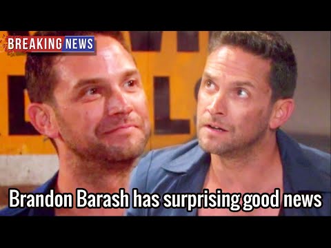 Days of our Lives Spoilers: Brandon Barash received unexpected good news, fans congratulated him
