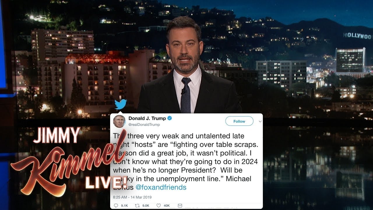 Trump Continues Attacks on Late Night Hosts - YouTube