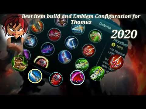 Mobile Legends Thamuz Build 2020| Best Damage Build for Thamuz