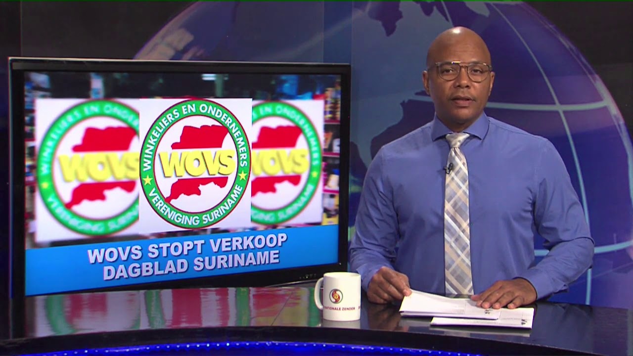 WOVS stopt verkoop Dagblad Suriname STVS JOURNAAL 27 aug 2020