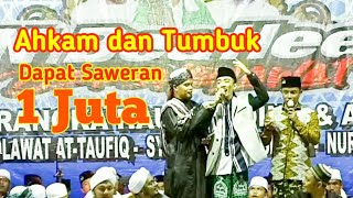 Download lagu Ahkam dan Ahmad Tumbuk Dapat Saweran 1 Juta at taufiq terbaru vs syubbanul muslimin mp3