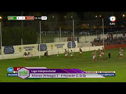ALIANZA DE ARTEAGA 2 VS 4 HURACAN DE LOS QUIRQUINCHOS | Liga Interprovincial - Fecha 9