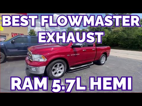 Top 4 BEST FLOWMASTER EXHAUST Set Ups for RAM 1500 5.7L HEMI!