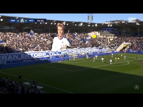 IFK Norrköping med dubbla tifon mot Malmö FF – hyllning till Totte Nyman på Parken 🔵⚪🔥