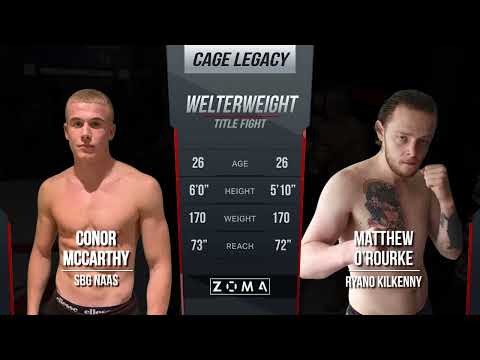 Conor McCarthy (SBG Naas) V Matthew O’Rourke (Ryano Kilkenny) - Cage Legacy 14