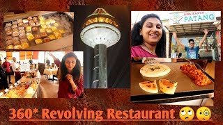 India's 360* Rotating Restaurant | Patang Buffet Menu | Best Buffet for Rs. 6** ??