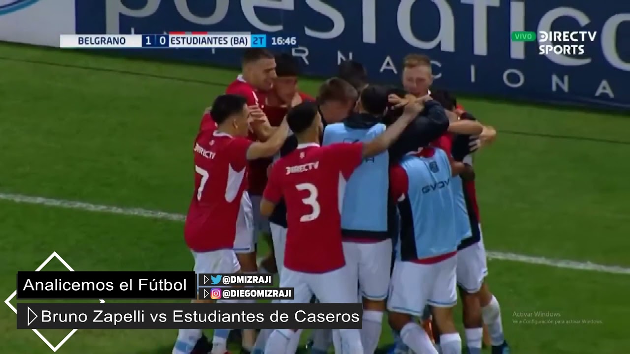 Belgrano   Bruno Zapelli vs Estudiantes de Caseros
