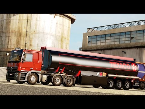 ETS 2 1.26 Mercedes Benz Actros MP3  Strasbourg - Zürich