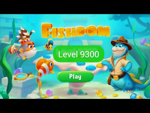 Fishdom game level 9300 #fishdom #youtube