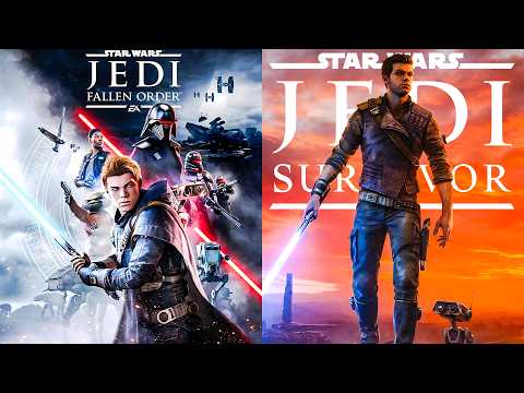 STAR WARS Jedi Fallen Order & Jedi Survivor - 100% Platinum Walkthrough No Commentary