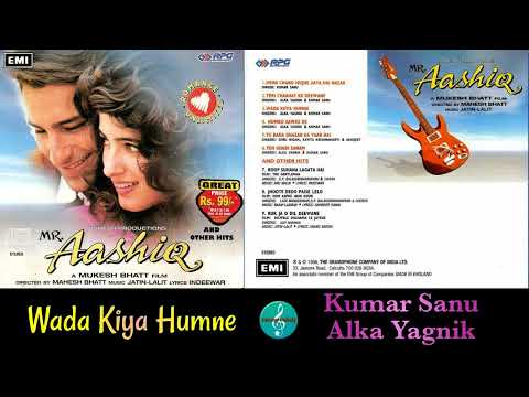 Wada Kiya Humne / Kumar Sanu & Alka Yagnik / Mr.Aashiq(1996) / Bollywood Melody songs / CD Rip