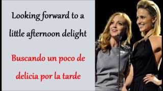 Glee: Afternoon Delight (Lyrics + Español)