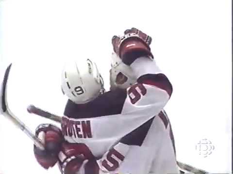 Neal Broten Goal - Game 3, 1995 Stanley Cup Final Devils vs. Red Wings