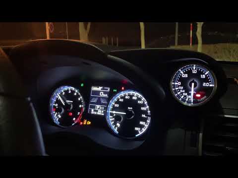 Defi ADVANCE A1 ブースト計 × レヴォーグ VM4 Levorg デフィ アドバンス