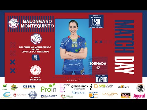 BM Montequinto Ciudad de Dos Hermanas VS Alegra BM Sanse - Div. Honor Plata - Grupo D