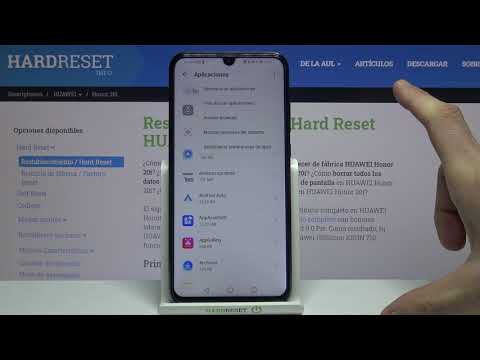 Como restablecer preferencias de aplicaciones en HUAWEI Honor 20i