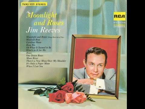 Jim Reeves - There's A New Moon Over My Shoulder (HD) (with lyrics)