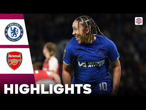 Chelsea vs Arsenal | Highlights | FA Women's Super League 15-03-2024