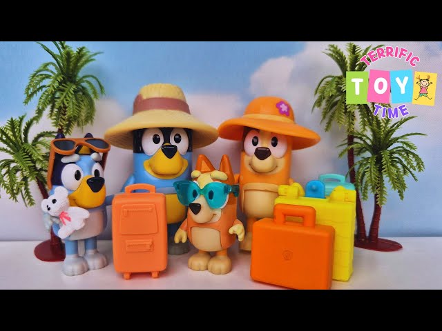 Bluey Summer Vacation Compilation - Beach, Pool and Ocean Adventures - bluey toys SDDEFAULT Thumbnail