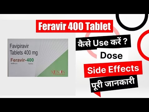 Feravir favipiravir 400 mg tablets