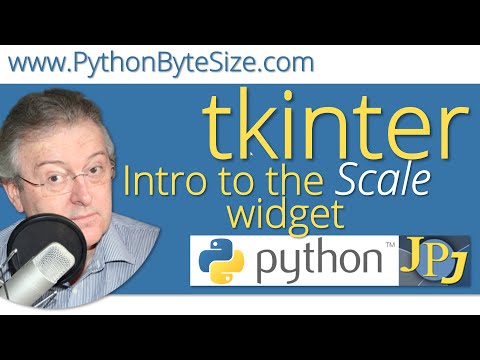 Python Tkinter Widget Scale