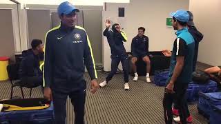 Download lagu Riyan parag , Shubman gill Under-19 team Dance on Kumballi mp3