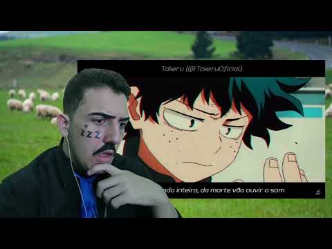 PASTOR REACT TENHAM MEDO, PORQUE EU ESTOU AQUI   Midoriya Rap Versão Sombria   Takeru Feat  rAid
