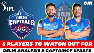 Delhi Capitals Analysis | 5 players to watch out for | Delhi Capitals | IPL 2021 | Cricmesh