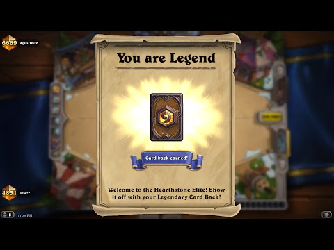 Hearthstone - Legend Final Boss - Freeze Mage