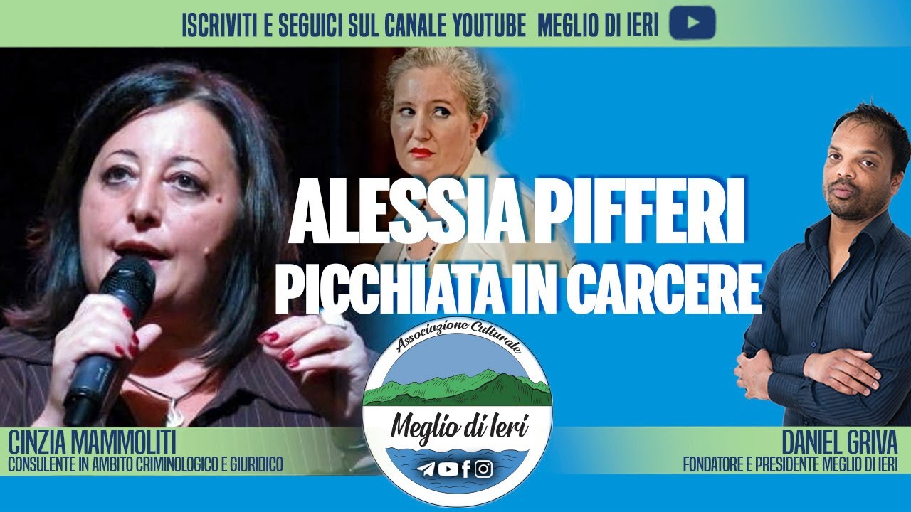 Alessia Pifferi picchiata in carcere - CINZIA MAMMOLITI - Criminologa