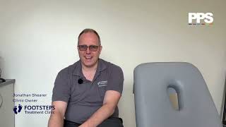 Footsteps Treatment Clinic video testimonial thumbnail, PPS Scribe case study