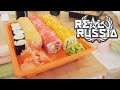 Unboxing of Sushi Rolls from Takeaway Shop ...