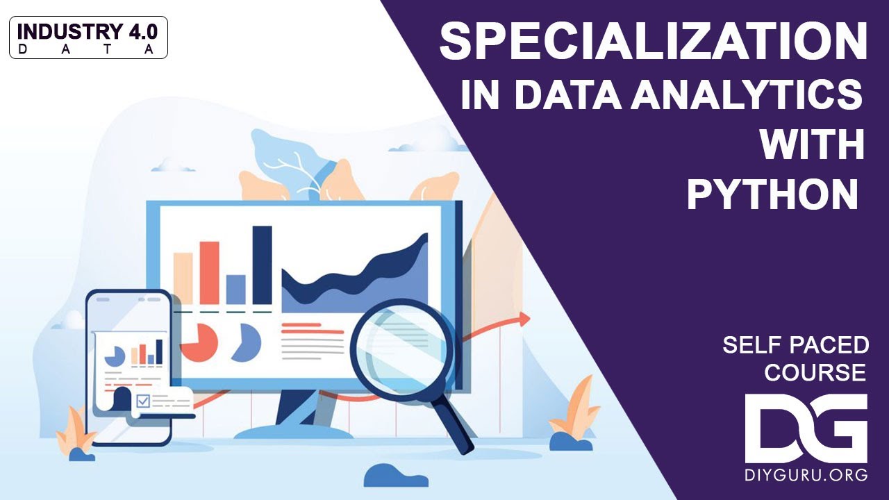 Specialization in Data Analytics with Python | DIYguru