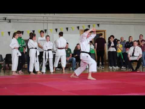 IJKA NATIONAL CHAMPIONSHIP MAY 2017 IN FERMOY kata hachi mon