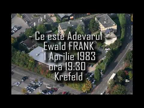 Ewald FRANK - Ce este Adevarul - 01.04.1983 19:30