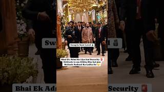Anant ambani with personal bodyguards #anantambani #ambani #ambaniwedding #anantradhika #mukeshamban