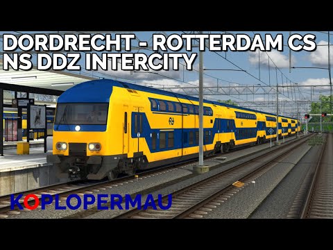 Train Simulator Classic 2024: Intercity Dordrecht - Rotterdam Centraal met NS DDZ!