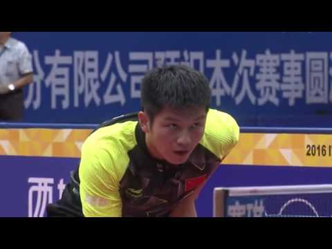 2016 China Open MS Final   Fan Zhendong vs Ma Long 全體競技