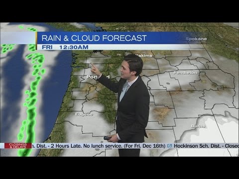 Late Thursday Night Weather Update December 15th, 2016