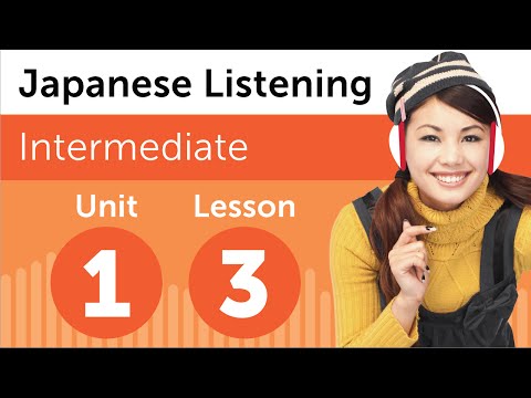 Japanese Listening Comprehension At a Japanese Bookstore