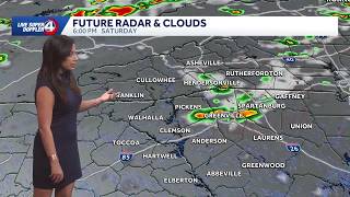 Strong storms this afternoon