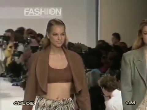 "Chloe" Spring Summer 1990 Paris pret a porter women by Canale Moda