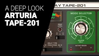 Video thumbnail for A guide to Arturia TAPE-201 delay - deep dive tutorial by XNB